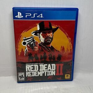 Red Dead Redemption 2 Playstation 4 no Instruction Manual Rated M